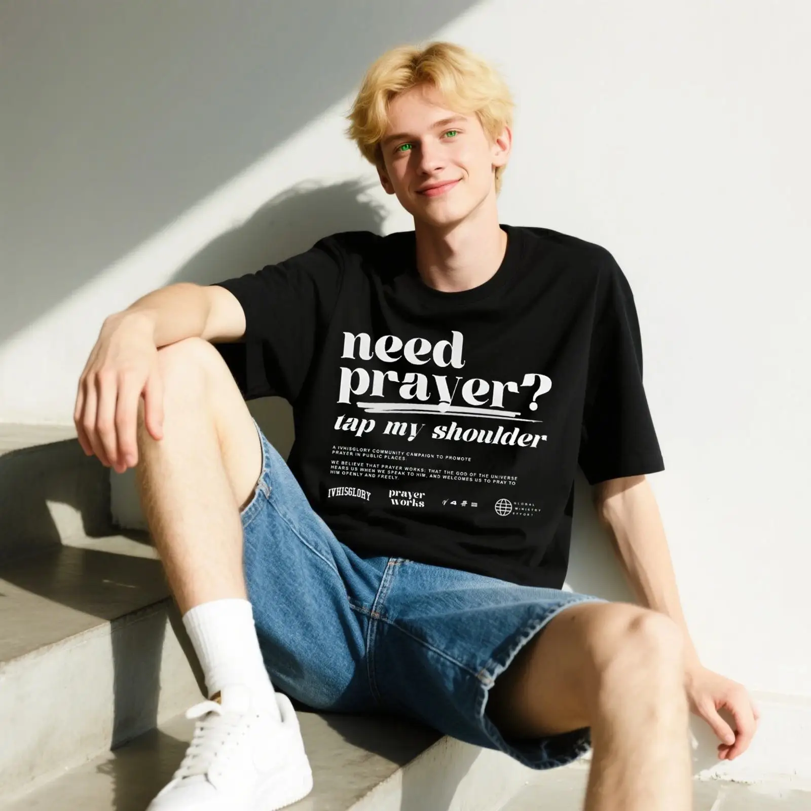 Vintage Fashion Campaigns - Camiseta da Campanha Prayer Works 2.0