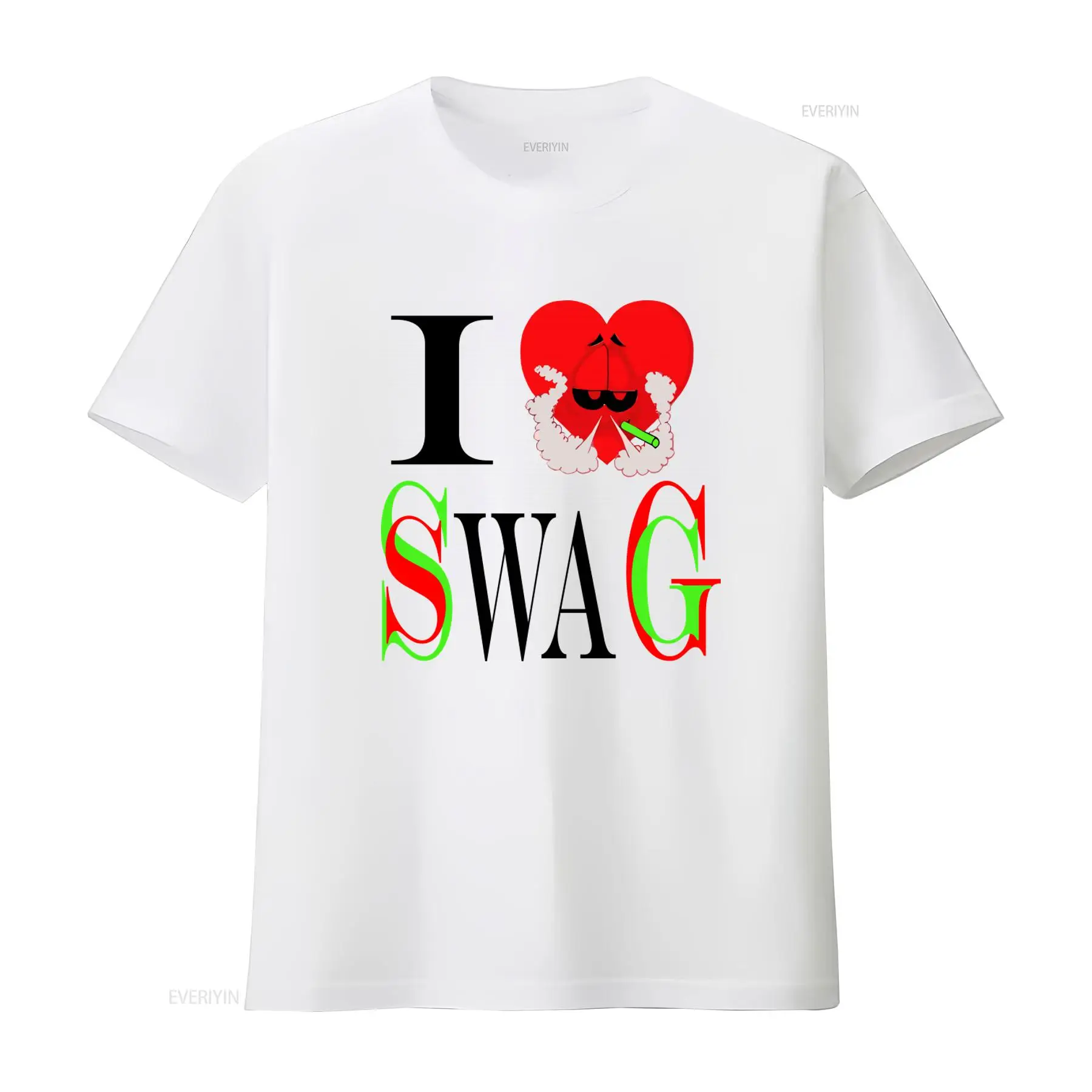 Vintage Fashion Look - Camiseta com Estampa de Coração I