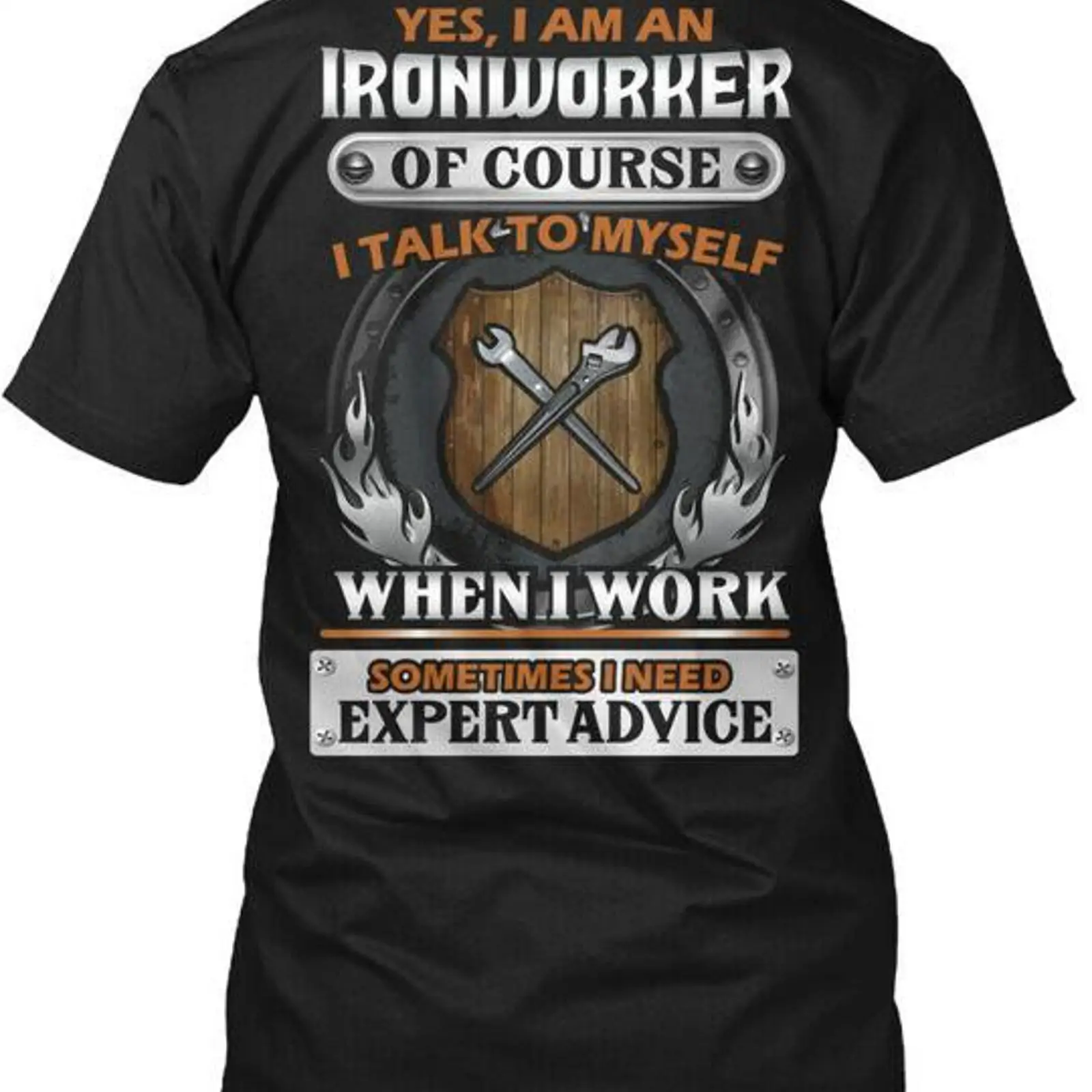 Vintage Fashion Expert - Camiseta Expert Ironworker Feita nos EUA