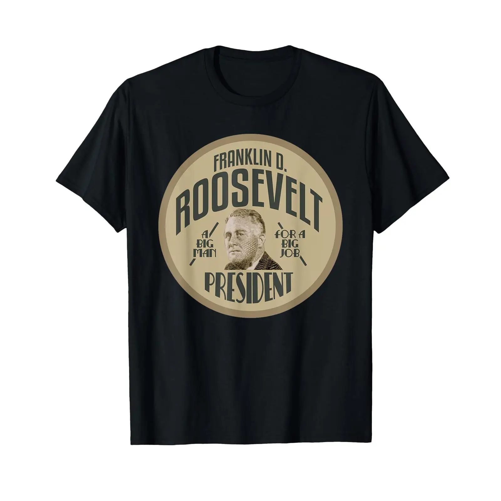Vintage Fashion Campaigns - Camiseta da campanha FDR Franklin Roosevelt