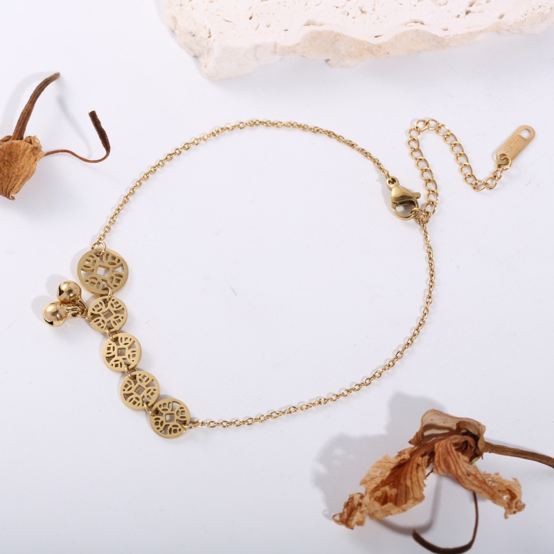 1 Peça de Tornozeleira de Aço  - Vintage Fashion Market avaliação e preço