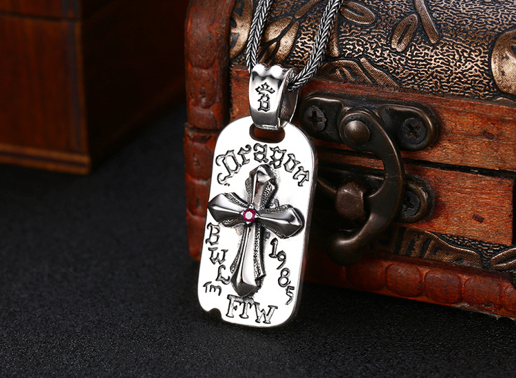 Pingente de colar em prata 925 - Vintage Fashion Tags avaliação e preço