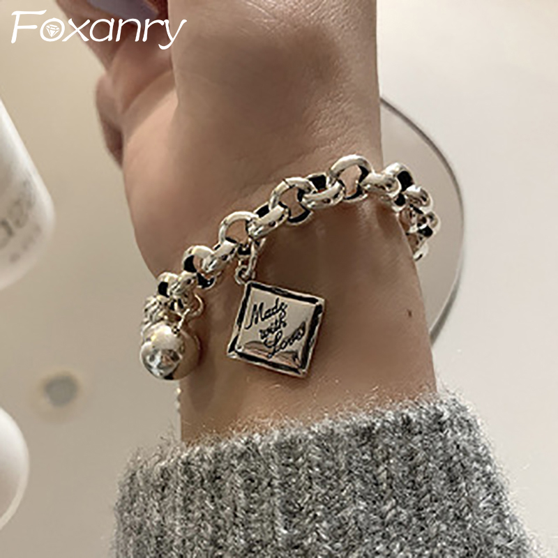 FOXANRY Letra Inglesa Etiqueta - Vintage Fashion Tags avaliação e preço
