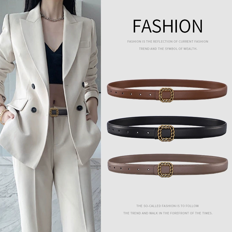 Cinto de Couro Vintage com Fiv - Vintage Fashion Look avaliação e preço