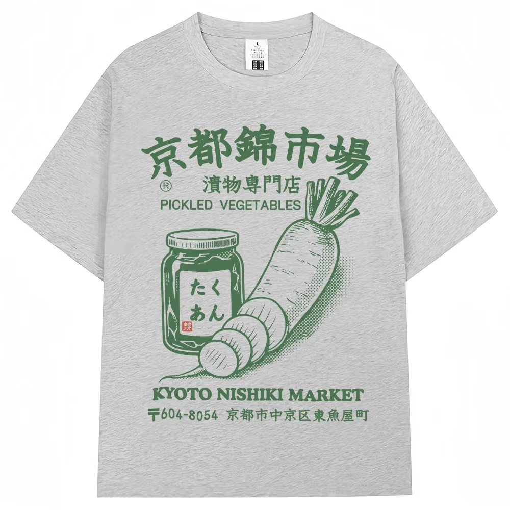 Camiseta Estampada Estilo Japo - Vintage Fashion Market avaliação e preço