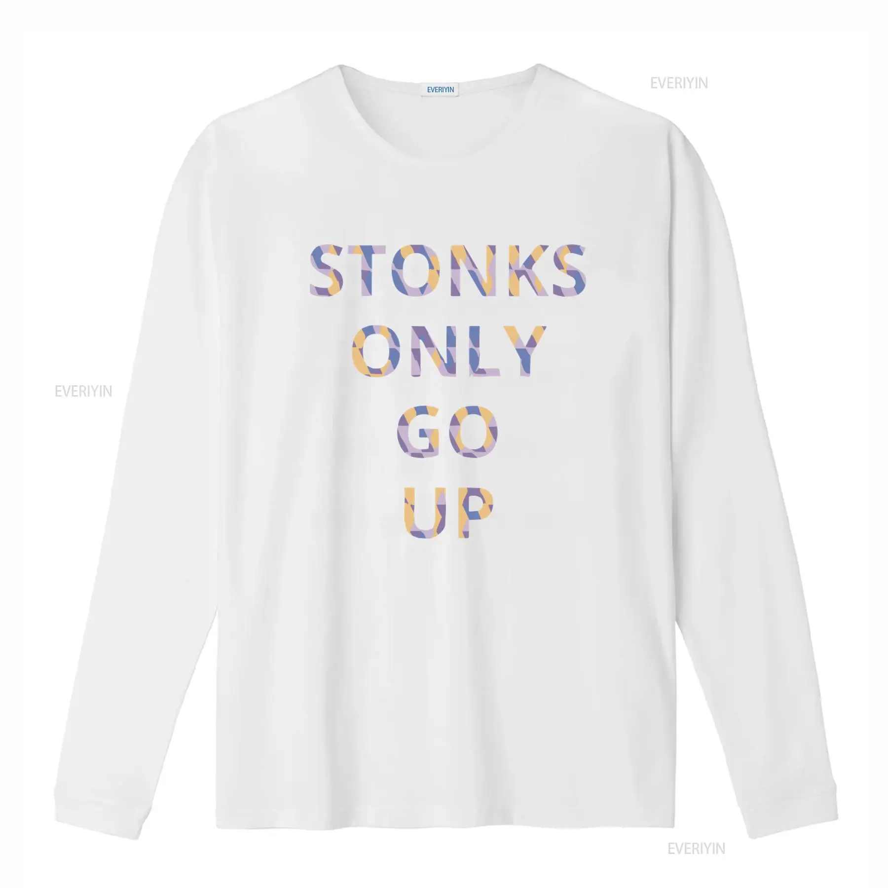 Camiseta Stonks Only Go Up Sto - Vintage Fashion Market avaliação e preço