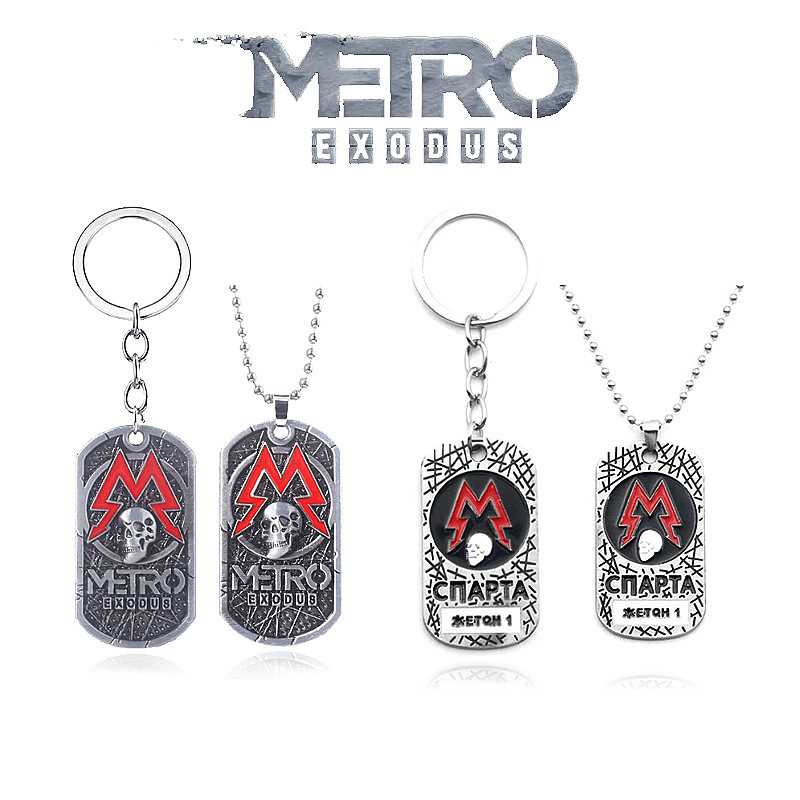 Jogo metro exodus 2033 chaveir - Vintage Fashion Tags avaliação e preço