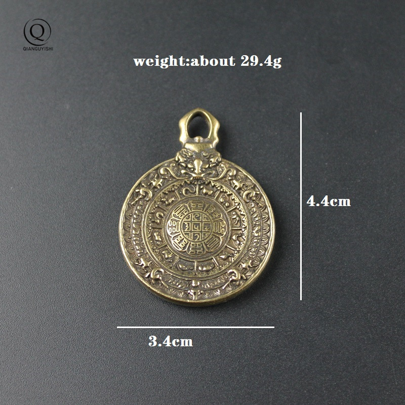 Vintage bronze budista tantra  - Vintage Fashion Tags avaliação e preço