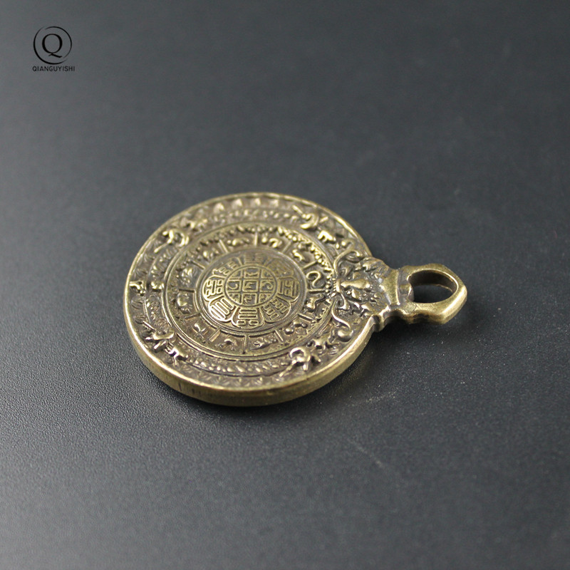 Vintage bronze budista tantra  - Vintage Fashion Tags avaliação e preço