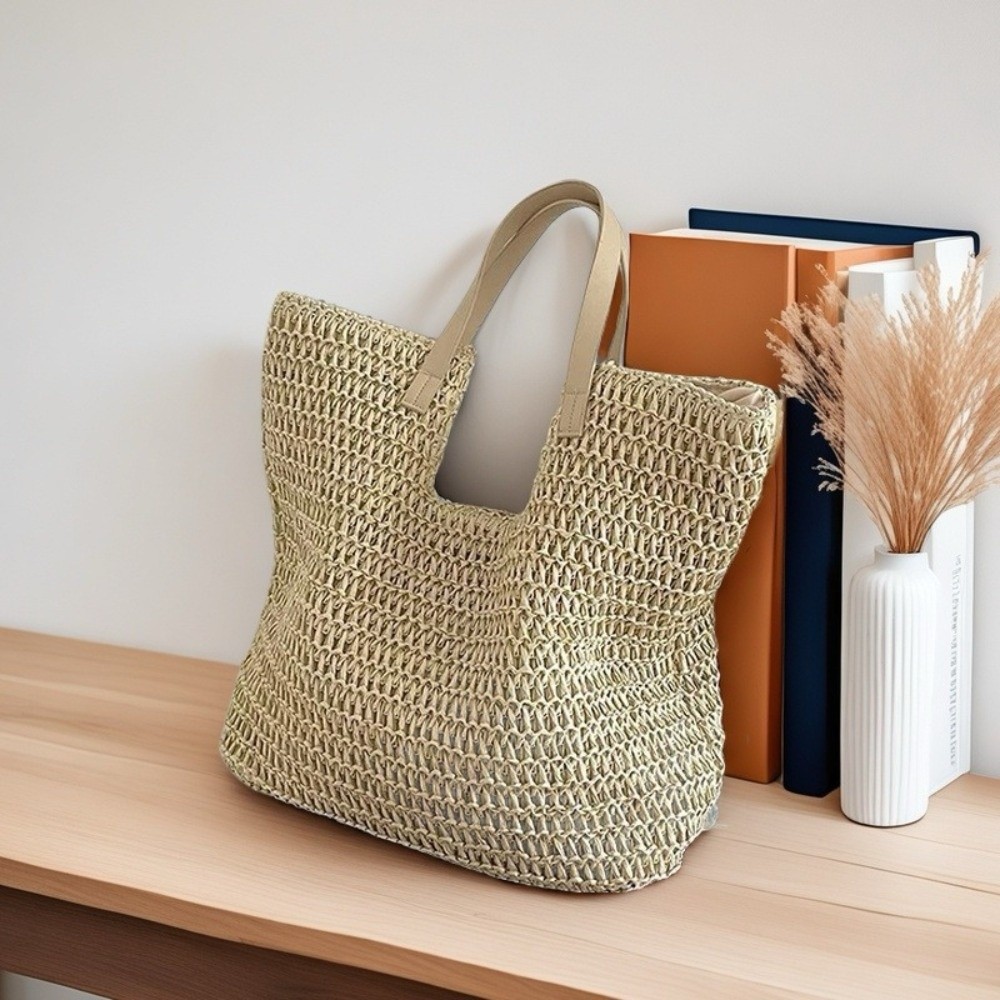 Bolsa de Ombro de Palha Estilo - Vintage Fashion Market avaliação e preço