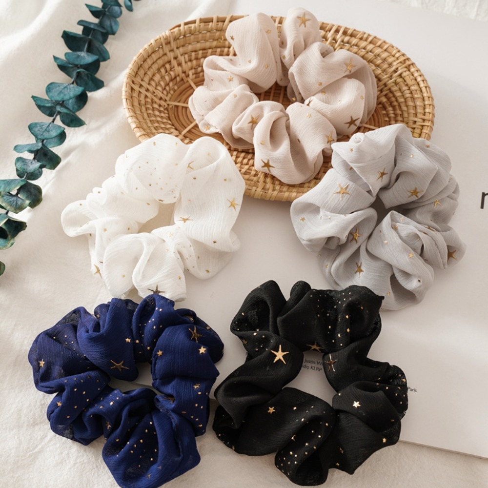 1/5 pçs impressão scrunchie so - Vintage Fashion Look avaliação e preço